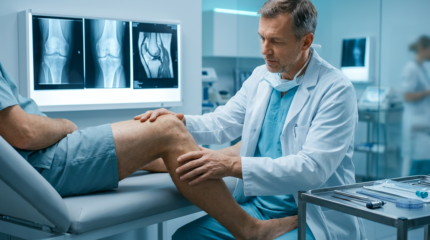 Imagem ilustrativa: Instabilidade no joelho e cirurgia: quando é indicada