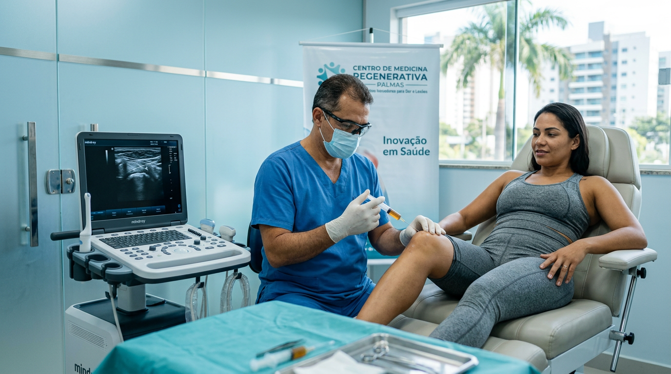Imagem ilustrativa: Medicina Regenerativa em Palmas: O Futuro da Dor e Lesões